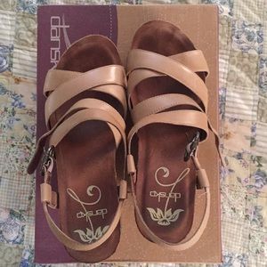 Dansko “Frida” antique full grain sandal